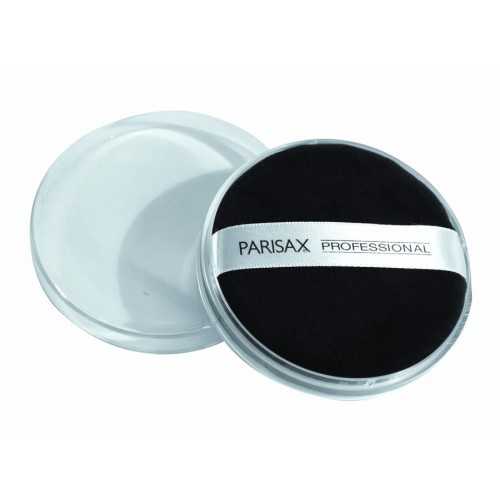 Aplicator Bumbac Cu Capac Parisax - Acrilic Negru 9 Cm